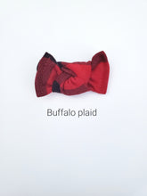 Load image into Gallery viewer, Buffalo Plaid | mini bow