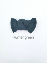 Load image into Gallery viewer, Hunter Green | mini bow