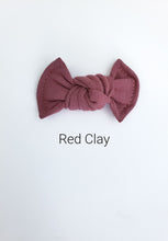 Load image into Gallery viewer, Red Clay | mini bow