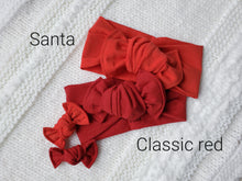 Load image into Gallery viewer, Santa | mini bow