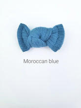 Load image into Gallery viewer, Moroccan Blue | mini bow