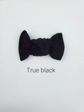 Load image into Gallery viewer, True Black | mini bow