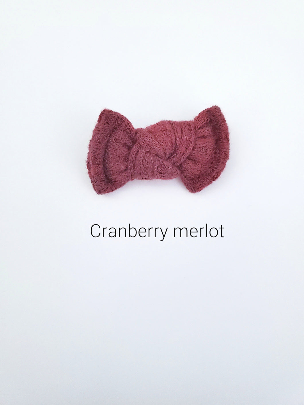 Cranberry Merlot | mini bow