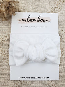 Bright White (Ribbed)