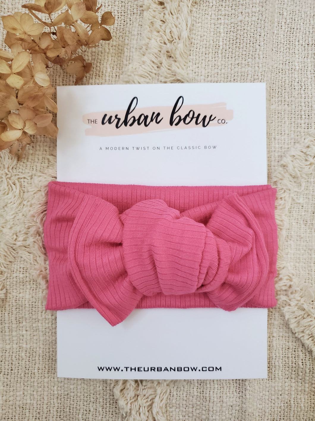 Iconic Pink (Ribbed)