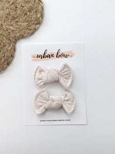 Cream Velvet | Mila Piggies