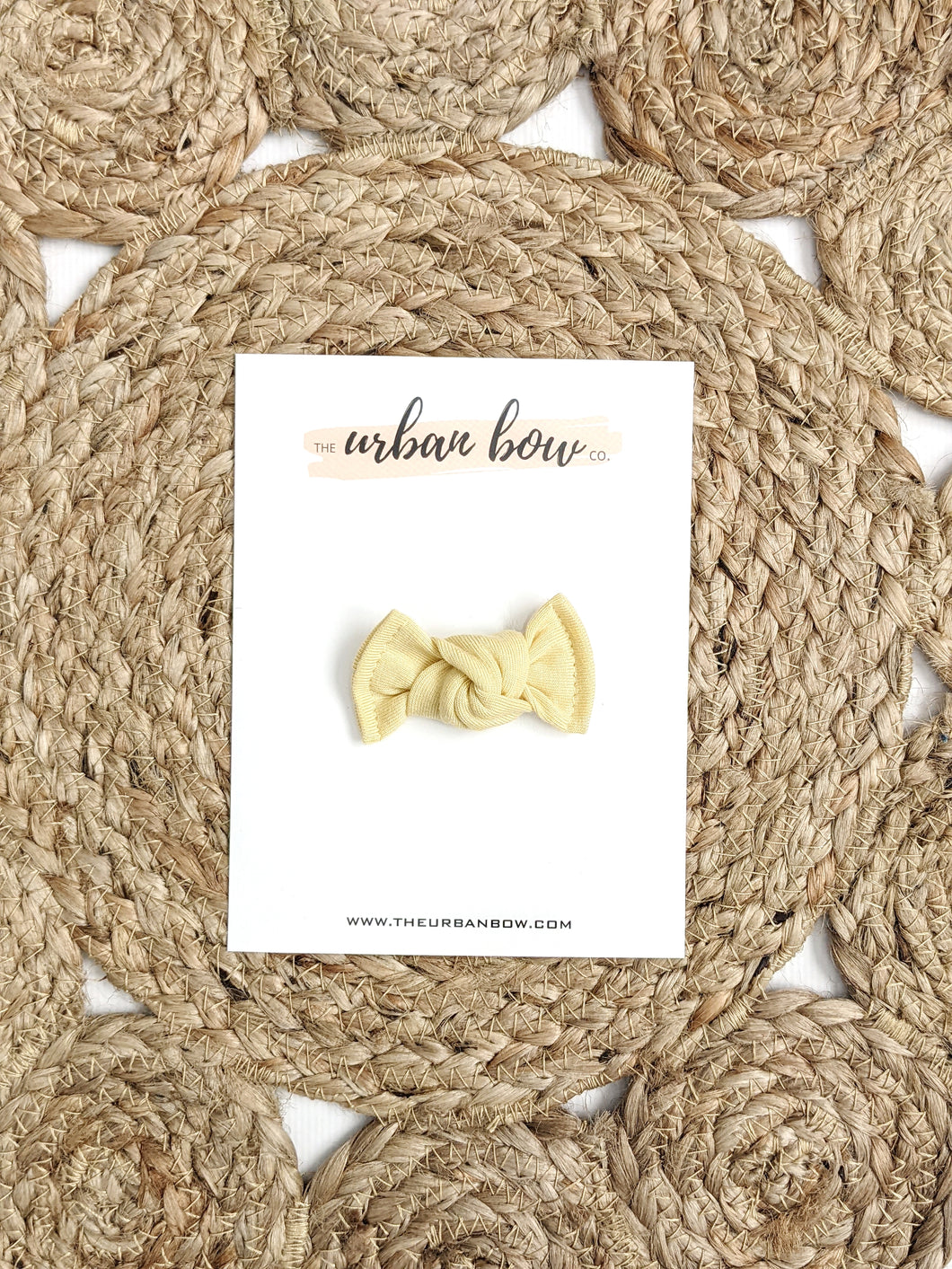 Buttercup | mini bow