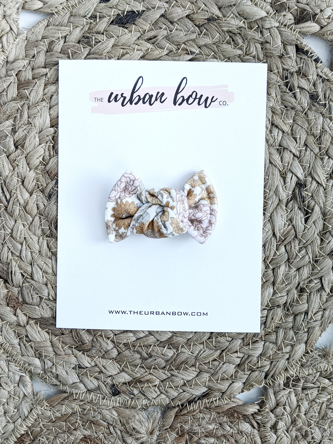 Boho Blooms | mini bow