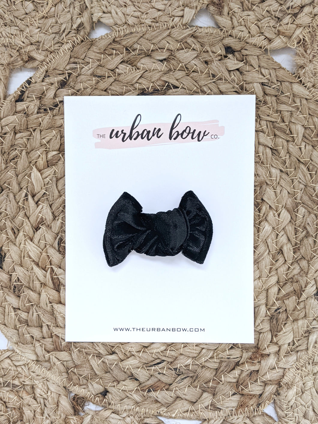 Black Velvet | Mila Bow