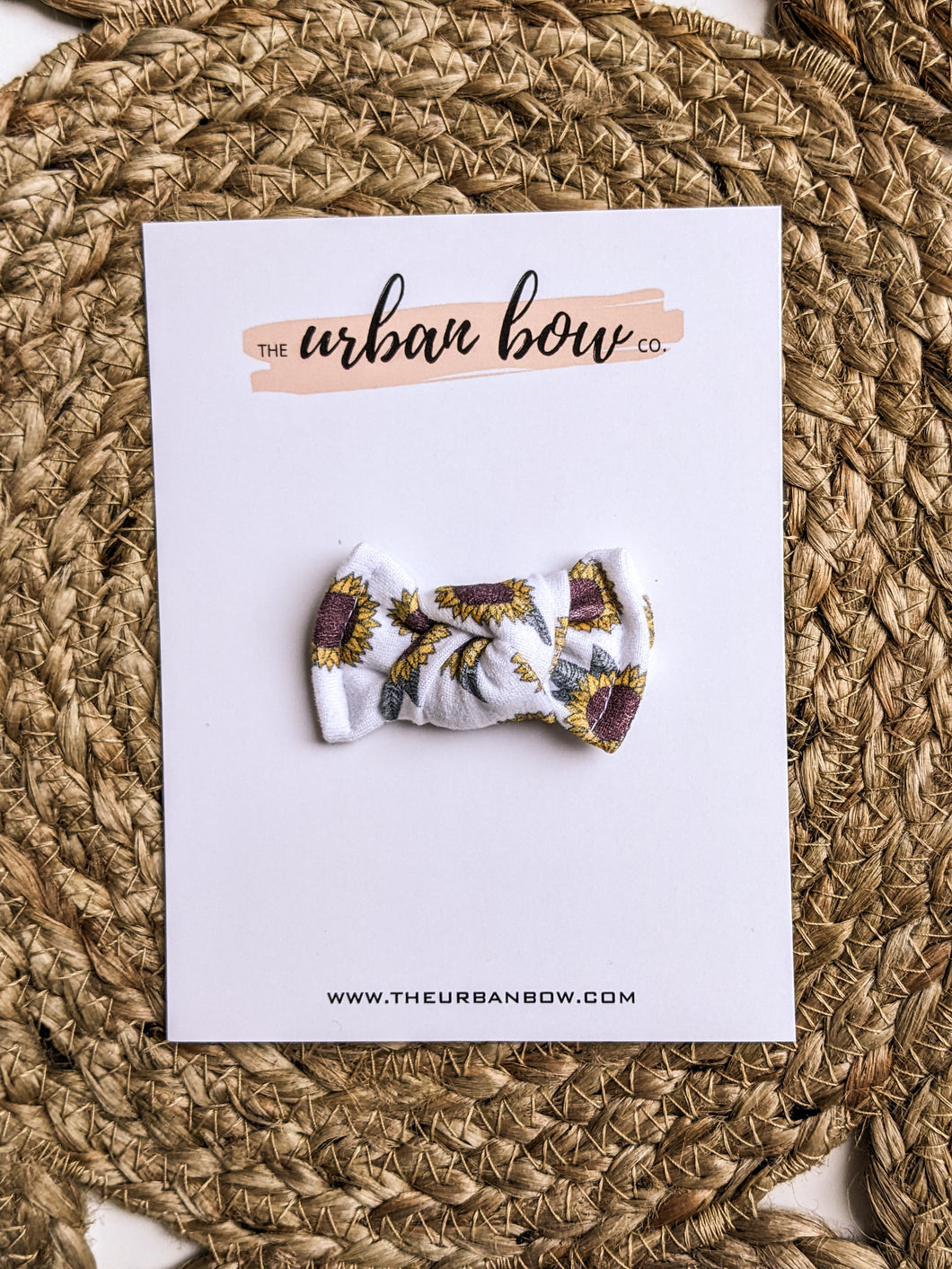 Sunflower | mini bow